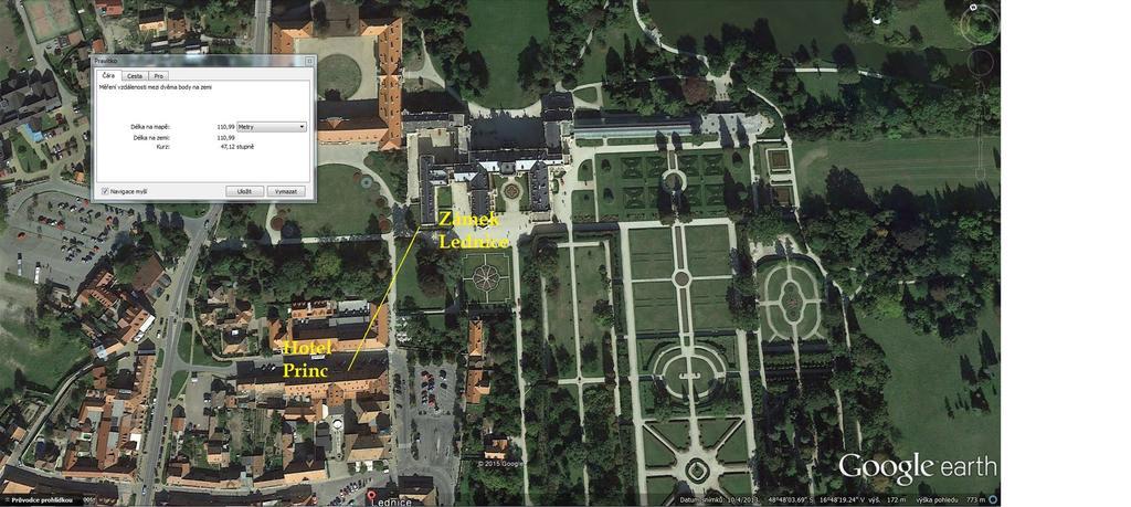 Hotel Princess Lednice Bagian luar foto